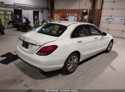 Lot #3034049392 2018 MERCEDES-BENZ C 300 4MATIC