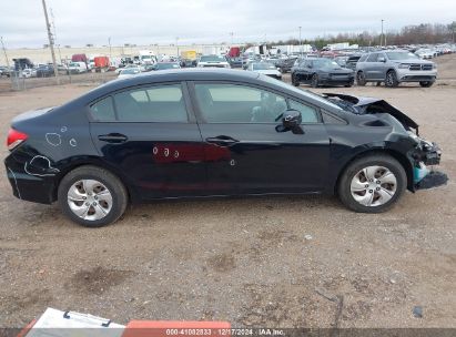 Lot #3052079455 2014 HONDA CIVIC LX