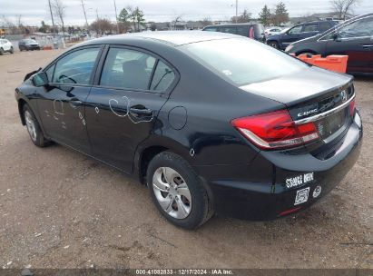 Lot #3052079455 2014 HONDA CIVIC LX