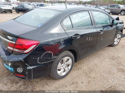 Lot #3052079455 2014 HONDA CIVIC LX