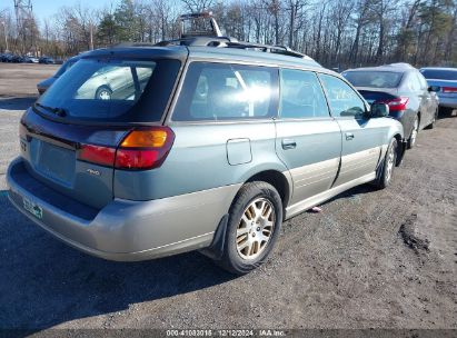 Lot #3035066678 2001 SUBARU OUTBACK H6-3.0