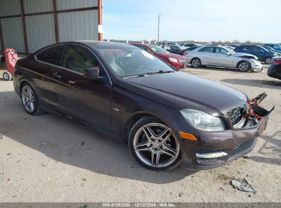 Lot #3052079453 2012 MERCEDES-BENZ C 250