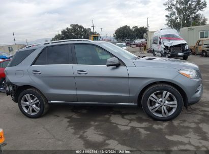 Lot #3050073211 2013 MERCEDES-BENZ ML 350