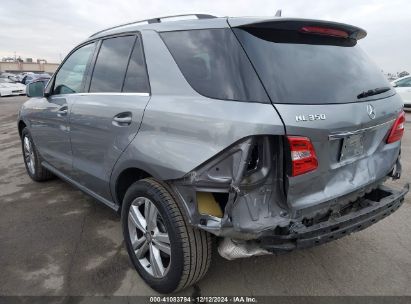 Lot #3050073211 2013 MERCEDES-BENZ ML 350