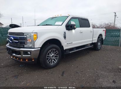 Lot #3046376243 2017 FORD F-250 LARIAT