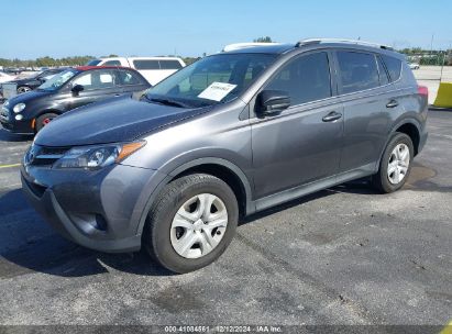 Lot #3034049333 2015 TOYOTA RAV4 LE