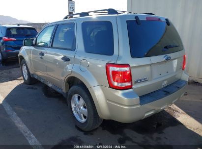 Lot #3035707874 2011 FORD ESCAPE XLT