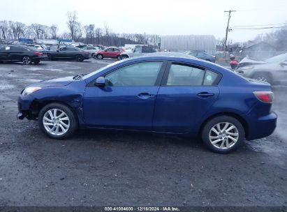 Lot #3050077371 2012 MAZDA MAZDA3 I TOURING