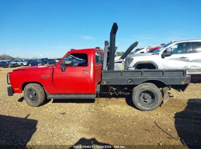 Lot #3050077367 1992 DODGE D-SERIES D300/D350