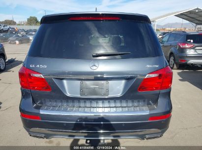 Lot #3051088514 2016 MERCEDES-BENZ GL 450 4MATIC