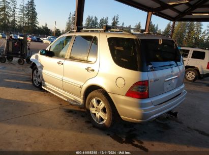 Lot #3050073180 2005 MERCEDES-BENZ ML 350 4MATIC