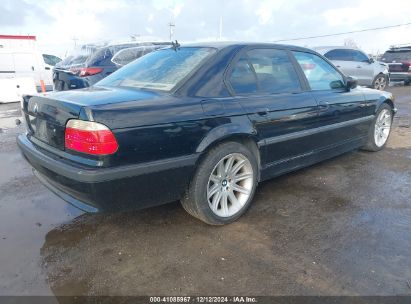 Lot #3035091422 2001 BMW 740IA