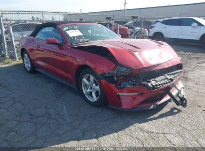 Lot #3035090027 2019 FORD MUSTANG ECOBOOST