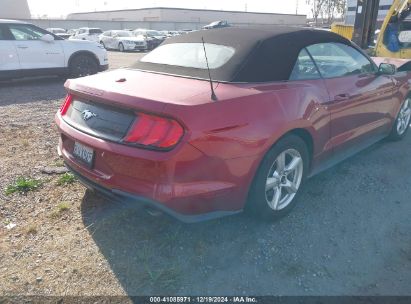 Lot #3035090027 2019 FORD MUSTANG ECOBOOST