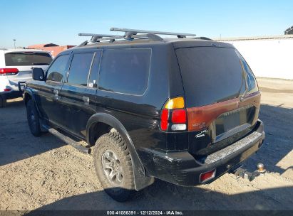 Lot #3037528984 2003 MITSUBISHI MONTERO SPORT ES/LS