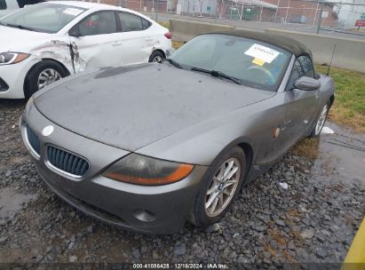 Lot #3050081923 2004 BMW Z4 2.5I