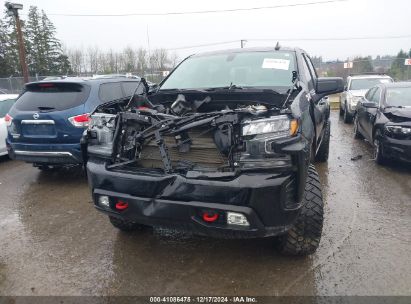 Lot #3035091404 2021 CHEVROLET SILVERADO 1500 4WD  SHORT BED LT TRAIL BOSS/4WD  STANDARD BED LT TRAIL BOSS