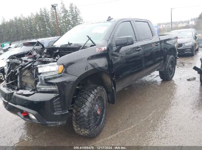 Lot #3035091404 2021 CHEVROLET SILVERADO 1500 4WD  SHORT BED LT TRAIL BOSS/4WD  STANDARD BED LT TRAIL BOSS