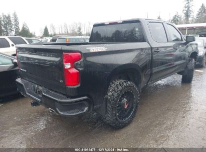 Lot #3035091404 2021 CHEVROLET SILVERADO 1500 4WD  SHORT BED LT TRAIL BOSS/4WD  STANDARD BED LT TRAIL BOSS