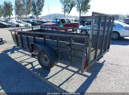 Lot #3053067998 2005 CARSON 14' UTILITY TRAILER