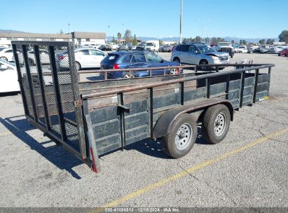 Lot #3053067998 2005 CARSON 14' UTILITY TRAILER