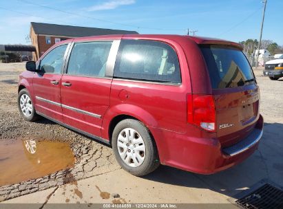 Lot #3042554921 2015 DODGE GRAND CARAVAN AMERICAN VALUE PKG