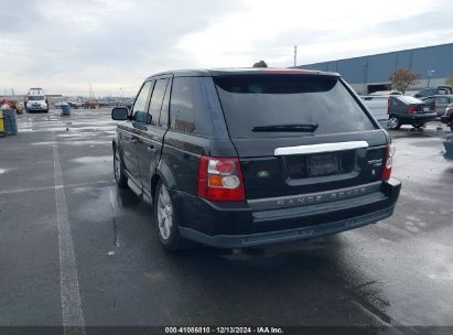 Lot #3037531802 2008 LAND ROVER RANGE ROVER SPORT HSE