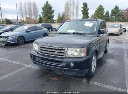 Lot #3037531802 2008 LAND ROVER RANGE ROVER SPORT HSE