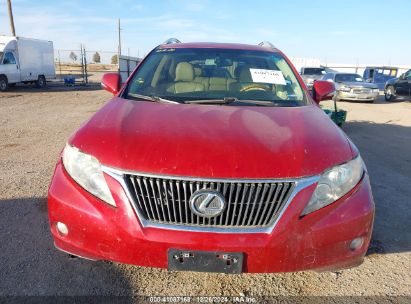 Lot #3052079431 2011 LEXUS RX 350