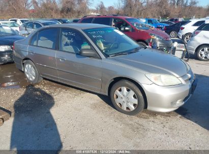 Lot #3034049642 2004 HONDA CIVIC LX