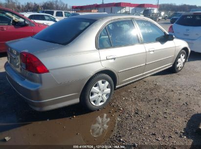 Lot #3034049642 2004 HONDA CIVIC LX