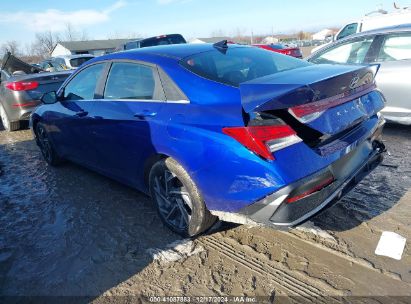 Lot #3052071569 2024 HYUNDAI ELANTRA SEL