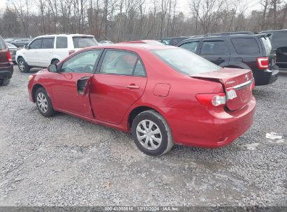 Lot #3052071546 2011 TOYOTA COROLLA LE