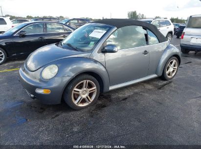 Lot #3034049561 2004 VOLKSWAGEN NEW BEETLE GLS 1.8T