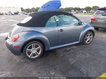 Lot #3034049561 2004 VOLKSWAGEN NEW BEETLE GLS 1.8T