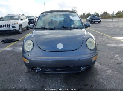 Lot #3034049561 2004 VOLKSWAGEN NEW BEETLE GLS 1.8T