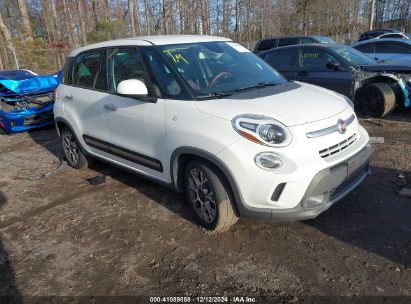 Lot #3037535950 2014 FIAT 500L TREKKING