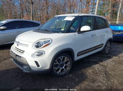 Lot #3037535950 2014 FIAT 500L TREKKING