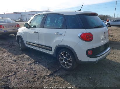 Lot #3037535950 2014 FIAT 500L TREKKING