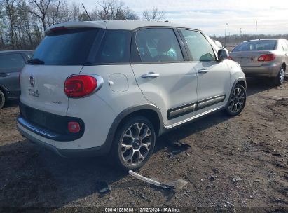 Lot #3037535950 2014 FIAT 500L TREKKING