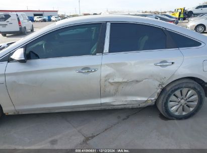 Lot #3037528962 2016 HYUNDAI SONATA HYBRID SE