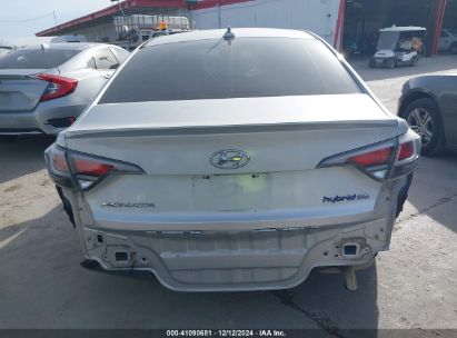 Lot #3037528962 2016 HYUNDAI SONATA HYBRID SE