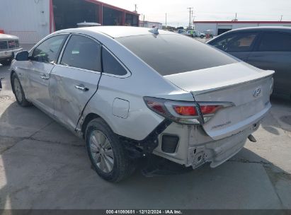 Lot #3037528962 2016 HYUNDAI SONATA HYBRID SE