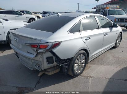 Lot #3037528962 2016 HYUNDAI SONATA HYBRID SE