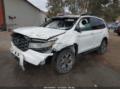 Lot #3053067960 2022 HONDA PASSPORT AWD TRAILSPORT