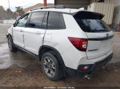 Lot #3053067960 2022 HONDA PASSPORT AWD TRAILSPORT