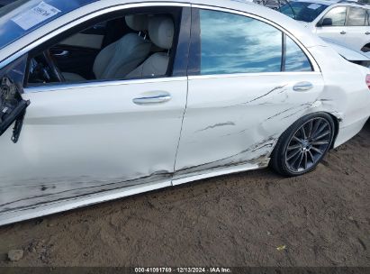 Lot #3051088485 2016 MERCEDES-BENZ S 550