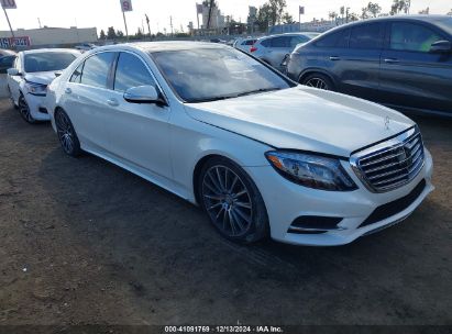 Lot #3051088485 2016 MERCEDES-BENZ S 550