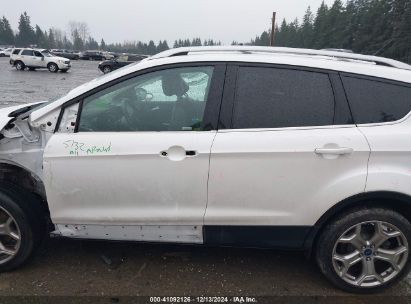 Lot #3035091316 2017 FORD ESCAPE TITANIUM