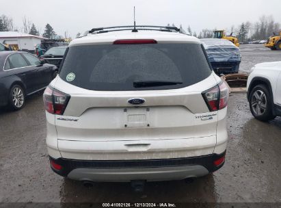 Lot #3035091316 2017 FORD ESCAPE TITANIUM